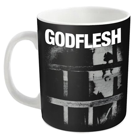 Godflesh Decline & Fall Album Mug En Storlek Vit/Svart
