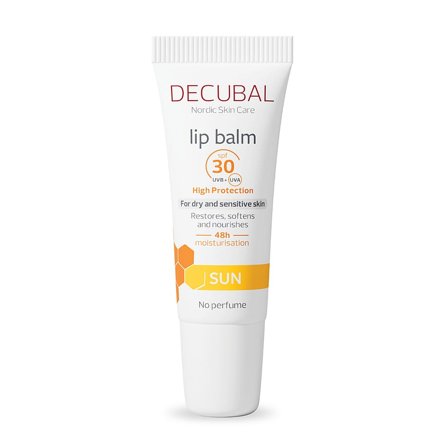 Decubal Lip Balm SPF30 10 ml, Skincare, Ansigtspleje, Læbepleje