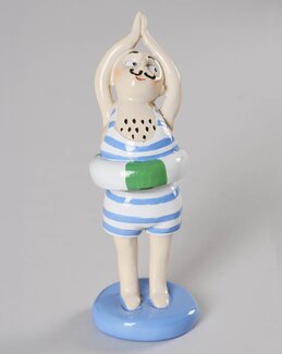 Deko Herlige Kurt Blå