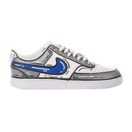 Nike - Sneakers - Grå - Unisex - Storlek: 36 Eu, unisex, Storlek: 36 EU
