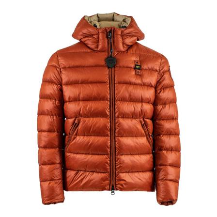 Blauer, Down Jackets Oranje, Heren, Maat:M