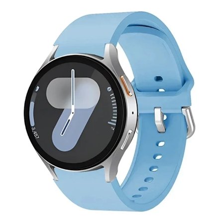 Silikonarmband för Samsung Galaxy Watch 7/6/5/4 40mm 44mm 5 Pro Original No Gap Armband Galaxy Watch 6 4 Classic 47mm 43mm Band