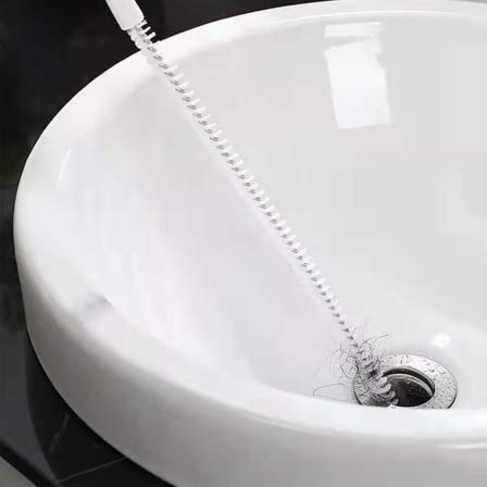 2-pack avloppsrensningsborste, 45 cm flexibel avloppsrensningsborste