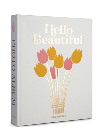 PRINTWORKS Photo Album - Hello Beautiful - Multi/patterned - 27.0X 5.0X 33.0CM