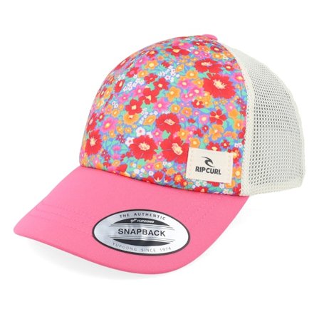 Rip Curl - Roze trucker Cap - Mixed Yardage Pink Trucker @ Hatstore