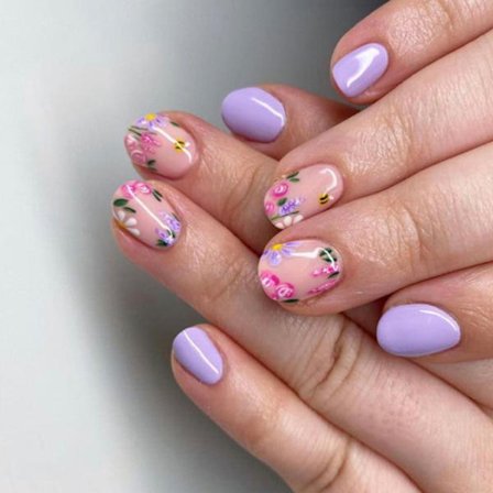 Påsætningsnegle Kunstige Negle Falske Negle Lim På Negle Franske Negletipper Gaver