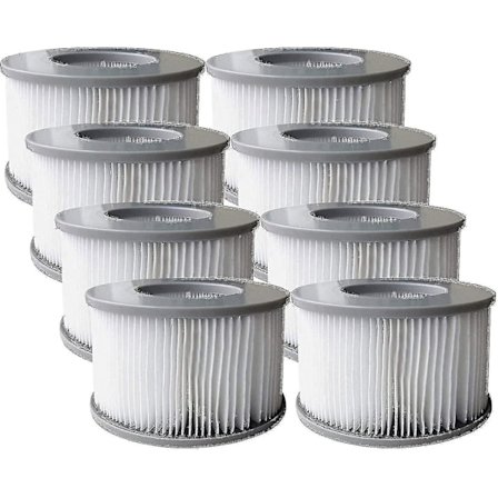 8 st premium ersättningsfilterpatroner för Mspa bubbelpooler och spabad - Snngv - -_xx