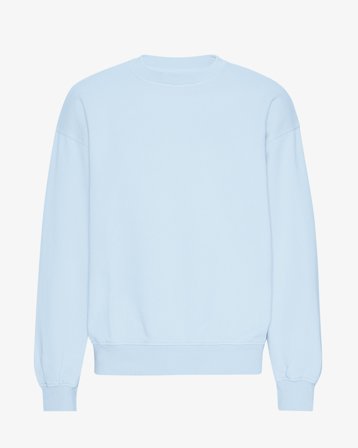 Organic Oversized Crew - Polar Blue 2XL