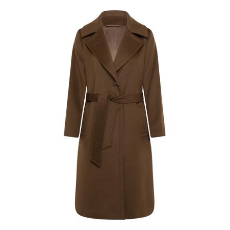 Sand, Belted Coats Bruin, Dames, Maat:S