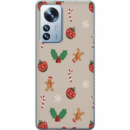 Xiaomi 12 Pro Genomskinligt Skal Christmas