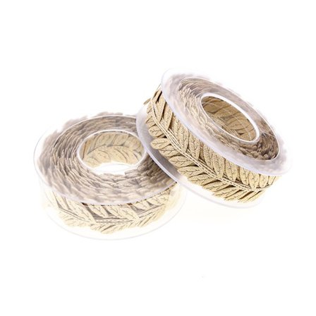 Band, Grön Bladkant Band, Snöre Olivbladsband, Lea,ZQKLA