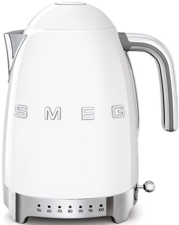 SMEG 50's Style KLF04WHEU - kjele - hvit