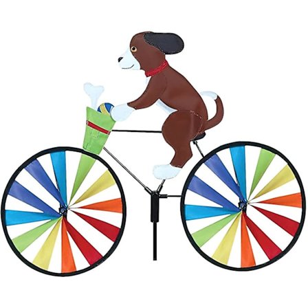 Havemølle Vindmølle Vindspinner Whirligig 3D Dyr På Cykel Stil