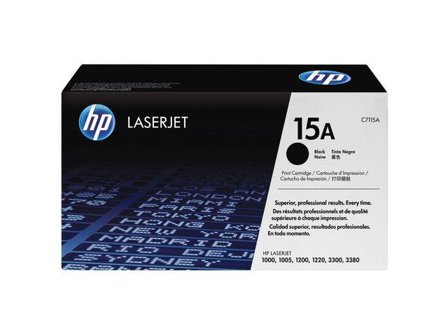 HP 15A - svart - original - LaserJet - tonerpatron (C7115A)