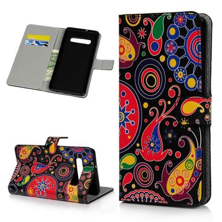 Plånboksfodral Samsung Galaxy S10 Plus - Paisley