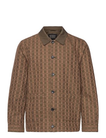 Scotch & Soda | Cotton-Blend Jacquard Jacket | XXL