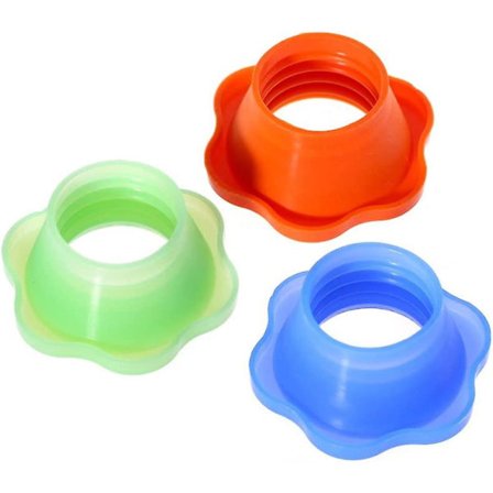 3-pack luktfria avloppsslangtätningar för tvättmaskin och pool