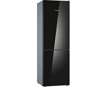 Bosch KGV36VBEAS Serie 4 - Helsvart kombinerad kyl/frys med LowFrost-funktion