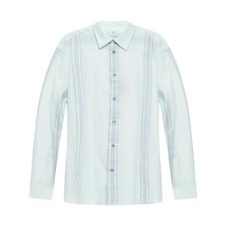 Etro Casual Shirts Blå, Herre Skjorter