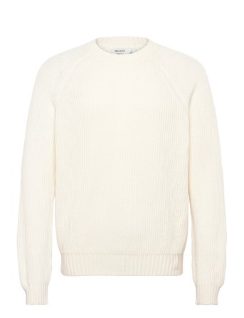 Long Sleeve Boxy Wash Crew Cream Hollister