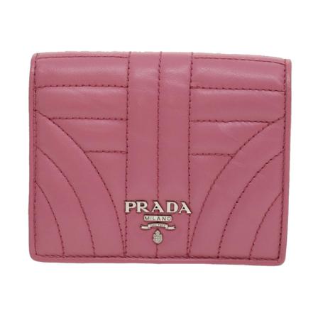 Prada Vintage Wallets ; Cardholders Pink, Dame Vintage Accessories, Størrelse: ONE Size