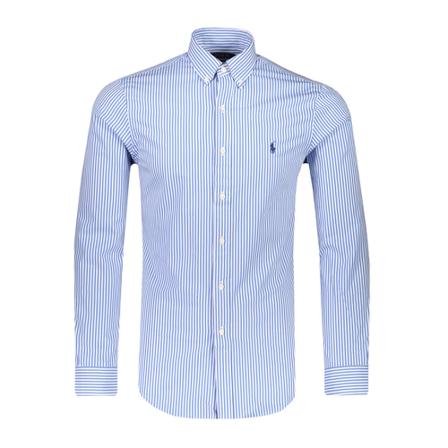 Polo Ralph Lauren Polo Overhemd Blauw , Blauw , Heren , Maat: S