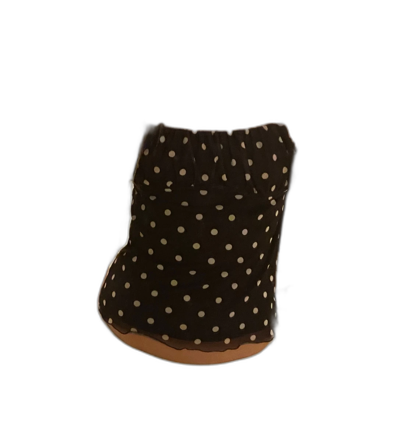 Svart prickig linnetopp