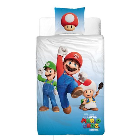 Super Mario Film Sengesæt 150x210cm[CP]