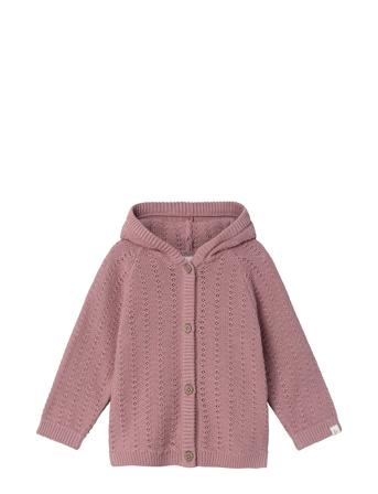 Nbfdaimo Ls Knit Jacket Lil Pink Lil'Atelier