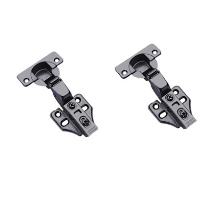 Skjult hængsel med soft close, hydraulisk hængsel til tykke døre (2 stk.)