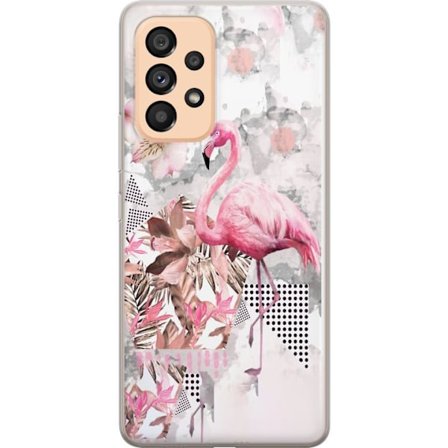 Yhteensopiva Puhelinkuori Samsung Galaxy A53 5G Flamingo