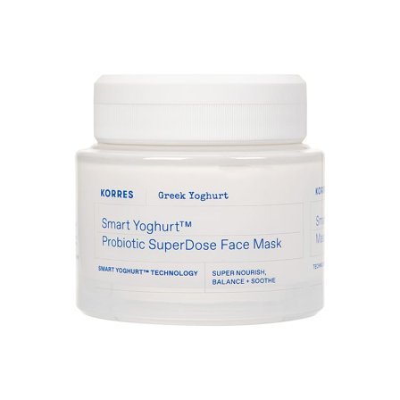 Korres Smart Yoghurt Probiotic SuperDose Face Mask 100 ml, Skincare, Masker, Dybderensende Masker