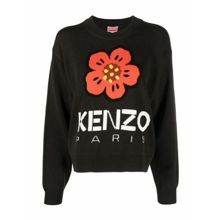 Kenzo, Sweatshirts Zwart, Dames, Maat:S