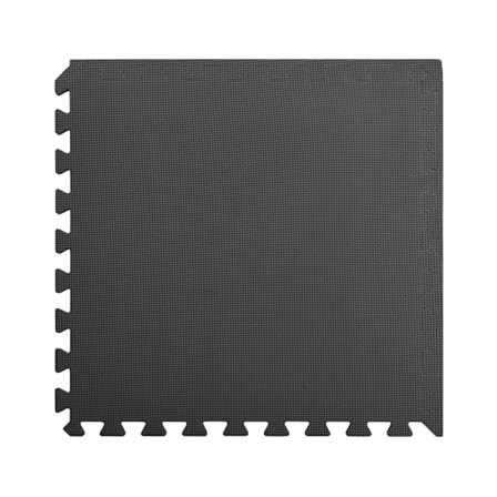 vidaXL Skyddsmatta 12st 4,32 m2 EVA-skum svart