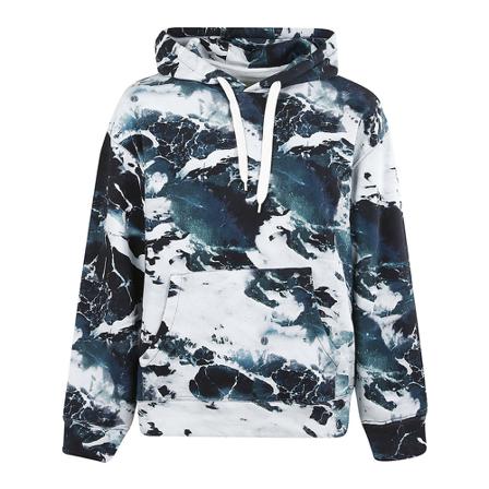 Emporio Armani Hoodies blå, Herr, Herr, Storlek: M