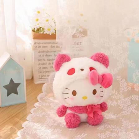 Kawaii Sanrio pehmolelut täytetyt nuket luova söpö Kuromi Melody Cinnamoroll täytetty lelu lapsille tytöille lahja koristelu [DB] D