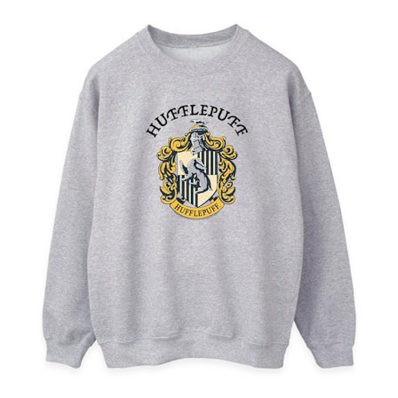 Harry Potter Dam/Dam Hufflepuff Logotyp Sweatshirt XL Heather