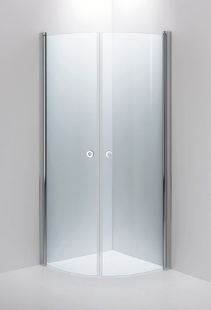 INR Linc Niagara Duschvägg blank klarglas, singelpack 800 mm, Badrum