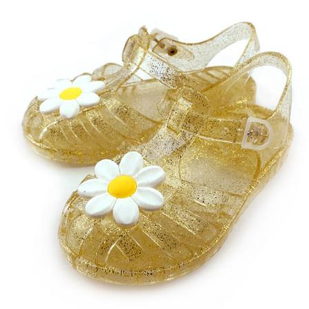 Flickor Ankelrem Platta Sandaler Closed Toe Dress Sandal