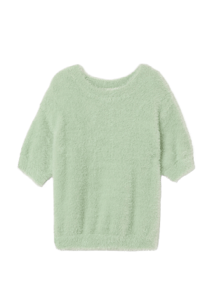 RIKIKI Lurvig topp ELLEN Hoodies & sweatshirts Grön 98/104