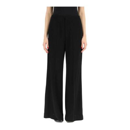 Maison Margiela palazzo Bukser Sort, Dame Chinos
