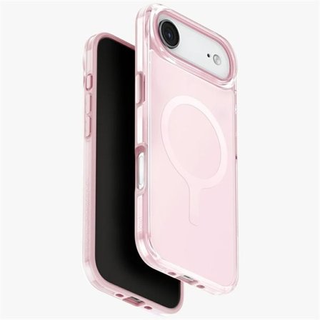 Uniq Clario Magclick-ladeveske for iPhone Air - Rosa