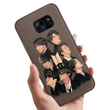 Deksel / Mobildeksel til Samsung Galaxy S7 Edge - BTS