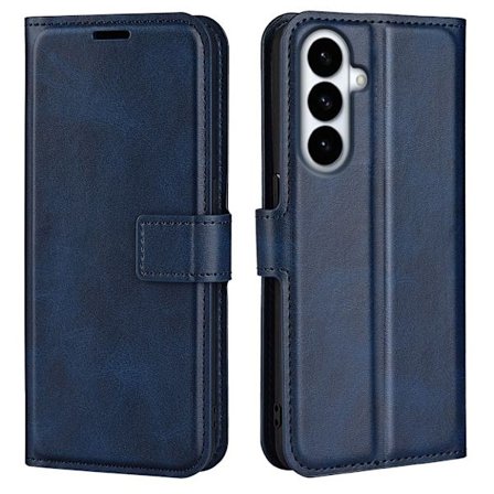 Samsung Galaxy S26 Plus Wallet Cover Stand PU Leather - Blue