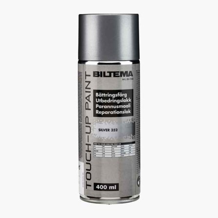 Biltema - Utbedringslakk sølv 400 ml