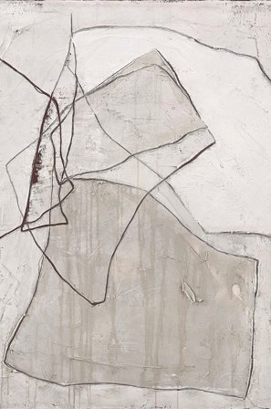 Malerifabrikken - Design Maleri / Cover / 90x120 Cm - Beige - Billeder - 90X120 - Fra Homeroom