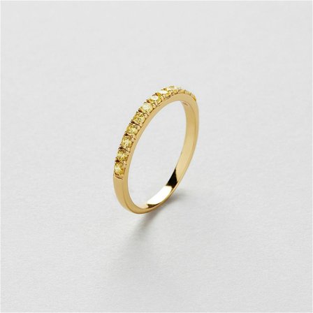Yellow Sparkle Ring