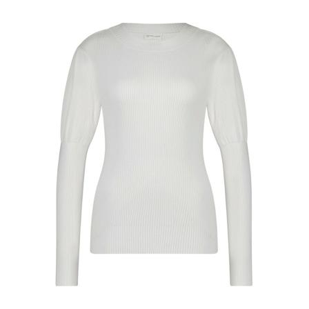 Jane Lushka, Pullover A-sweter Biały, Kobieta, Rozmiar: S
