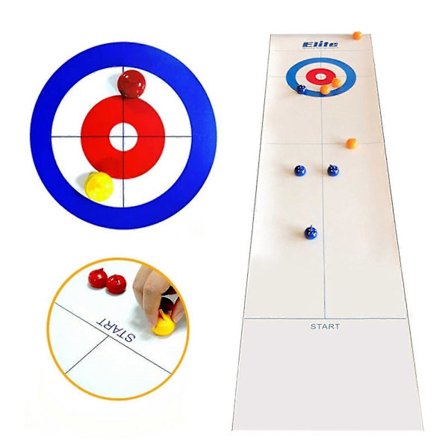 Bordsspel Curling Spel Portabelt Lag Brädspel Bordsspel Träning Familj