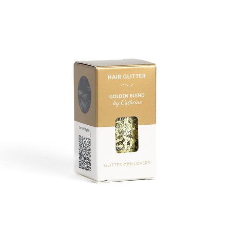 Glitter Eco Lovers Hair Glitter Golden Blend, Makeup, Makeup, Øvrigt